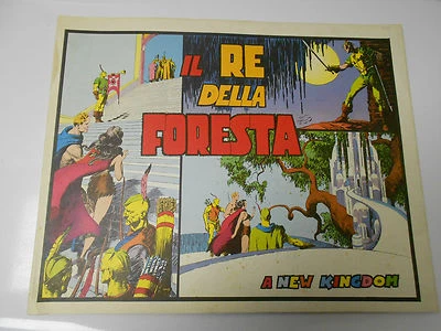 Flash Gordon 1977 1938 Sunday Dailies reimpresiones italianas en color Foresta 16x12,5 Foto 1 de 4