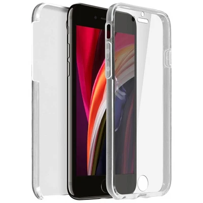 Cover Protettiva Integrale Fronte Retro iPhone SE 2020 / 7 / 8 – Trasparente - Immagine 1 di 4