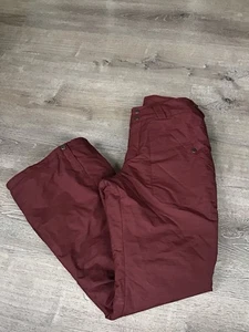 Columbia Pantalones de Nieve Para Hombre Talla S Omni-Tech ROJO GRANATE Esquí Impermeable Omni Heat - Imagen 1 de 13