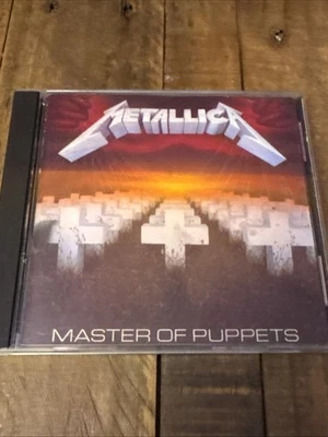 Metallica Master of Puppets 1986 CD Rare Original Pressing - image 1 of 4