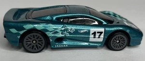 1992 Hotwheels grün Jaguar XJ220 #17 Mattel Auto #3026 Malaysia Druckguss Spielzeug ~ GR - Bild 1 von 13