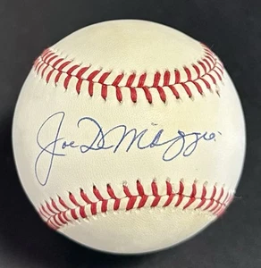 Joe DiMaggio Signed Official AL Baseball Yankees Gem Mint Autograph JSA LOA HOF - Picture 1 of 13