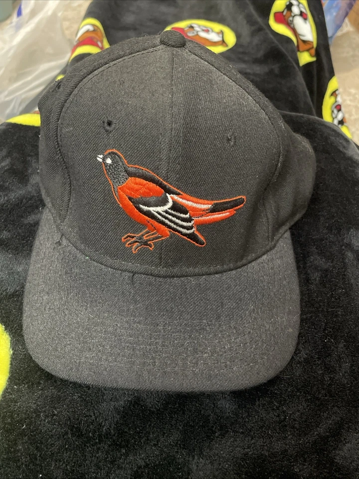 Baltimore Orioles Sport Specialties Hat Black Fitted 6 7/8 Wool Korea Good - Image 1 of 4