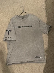Rare 3D Tesla Cyberbeast T-shirt (medium) - Picture 1 of 2