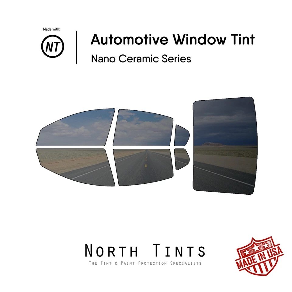 Película de tinte de ventana precortada nano cerámica vidrio automotriz para Chevrolet SS 2014-2017 Foto 1 de 4