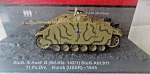 STUG III AUSF G SD.KFZ 142/1 STUG ABT 911 II.PZ.DIV 1943 MASSSTAB 1:72 VON ATLAS - Bild 1 von 2