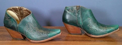 Wmns ARIAT Jolene Turkos Western Ankle Boots 11 B ~ Excellent - Image 1 of 4