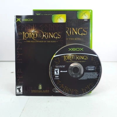 The Lord of the Rings The Fellowship of the Ring Xbox Video Game Complete - Image 1 of 4