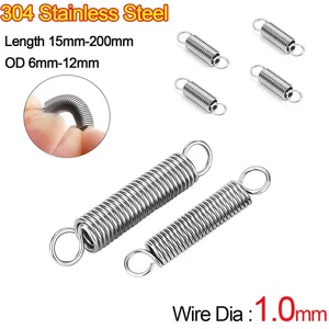 Small Expansion Spring 1.0 mm Wire Tension Extension Expanding Extending Springs - Picture 1 of 24