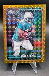 Ricky Williams 2024 Topps cromado/50 oro geométrico #110 delfines - Imagen 1 de 2