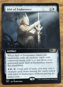 MTG Core Set 21, Idol of Endurance - Borderless - Picture 1 of 1