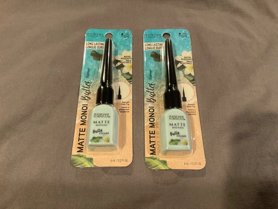 2 Brand New Physicians Formula Matte Monoi Butter Eyeliner Matte Black 1711877 - Image 1 of 1