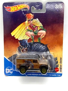 Hot Wheels Premium Pop Culture DC Batman Land Rover,Defender 110 Hard Top,2022 - Picture 1 of 6