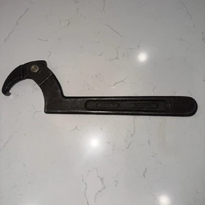 Llave inglesa Armstrong 34-307 herramienta de torno de gancho ajustable, 2-4-3/4, usada - Imagen 1 de 4