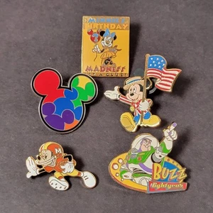 Lot Of 5 Trading Pins Walt Disney Attractions Ect Nice Variety of Pins PA 22-4 - Bild 1 von 7