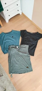 3-teiliges T-Shirt Set Damen Naketano Gstar Größe S - Bild 1 von 5