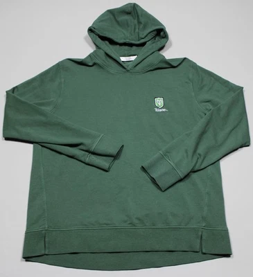 Tulane Green Wave Hoodie Sweatshirt Mens Large Green NCAA Football Peter Millar - Image 1 of 4