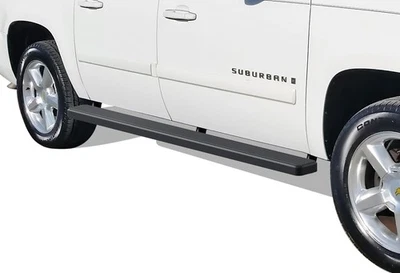 iBoard Negro Acero 6 pulgadas Paso Lateral Ajuste 00-20 Chevy Avalanche Suburban GMC Yukon XL Foto 1 de 4