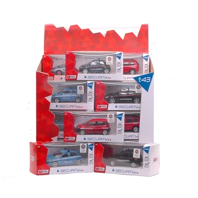 AUTO FORZE ORDINE - SECURITY SERIES (24 Assortite) 1:43 Mondo Motors Forze dell' - Immagine 1 di 2