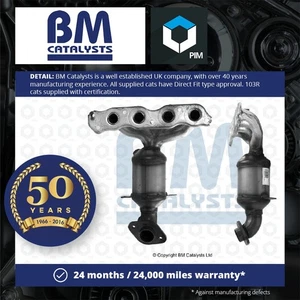 Catalytic Converter Type Approved + Fitting Kit Front BM91847HK BM Catalysts New - Picture 1 of 3
