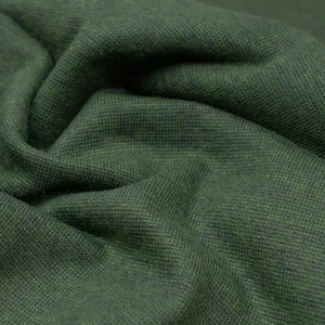 Bündchen meliert petrol Schlauchware Meterware (Preis=0,5m) - Bild 1 von 3