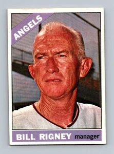 1966 Topps #249 Bill Rigney VG-VGEX Vintage Baseball Card - Picture 1 of 2