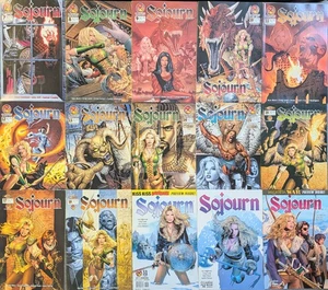 SOJOURN lotto di 21 # 7 - 18, 31, 32, 33 Ron Marz, Greg Land, Crossgen Comics '02 - Foto 1 di 22