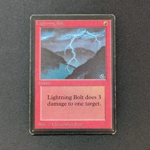 MTG \\>> Lightning Bolt (LP) <<// Beta - 341 Trading - Magic - Bild 1 von 6