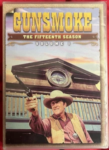 GUNSMOKE THE FIFTEENTH SEASON VOLUME ONE - 4 DVD SET - NEW/SEALED - REGION ONE. - Bild 1 von 2