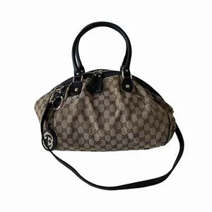 Gucci GG Canvas Sukey Tote Bag with Strap - Picture 1 of 10
