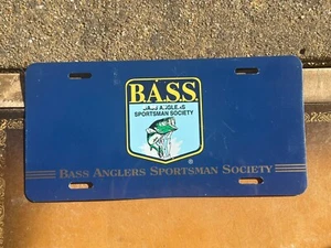 BOOSTER Nummernschild ** B.A.S.S ** Bigmouth ** Bassangler Sportsman Society - Bild 1 von 2