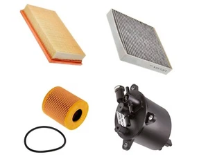 Kit de servicio para Jaguar XF 2.2D X250 aire aceite combustible cabina filtro de polen _J05_, CC9 - Imagen 1 de 7