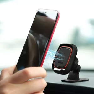 Magnetic Car Dashboard Mount Holder Stand For Phone Samsung Galaxy iPhone Black - Picture 1 of 12