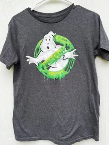 Mad Ghostbusters Graffic T Shirt Size XL Youth Gray Short Sleeves’s - Picture 1 of 6