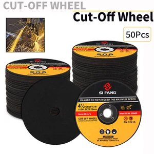 50Pcs 115mm Cutting Disc Saw Blade Wheel 4.5'' For Metal Wood Angle Grinder Tool - Picture 1 of 6