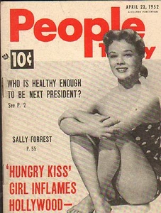 Pocket Magazine--People today April 52 cover Sally Forrest-----234 - Bild 1 von 1