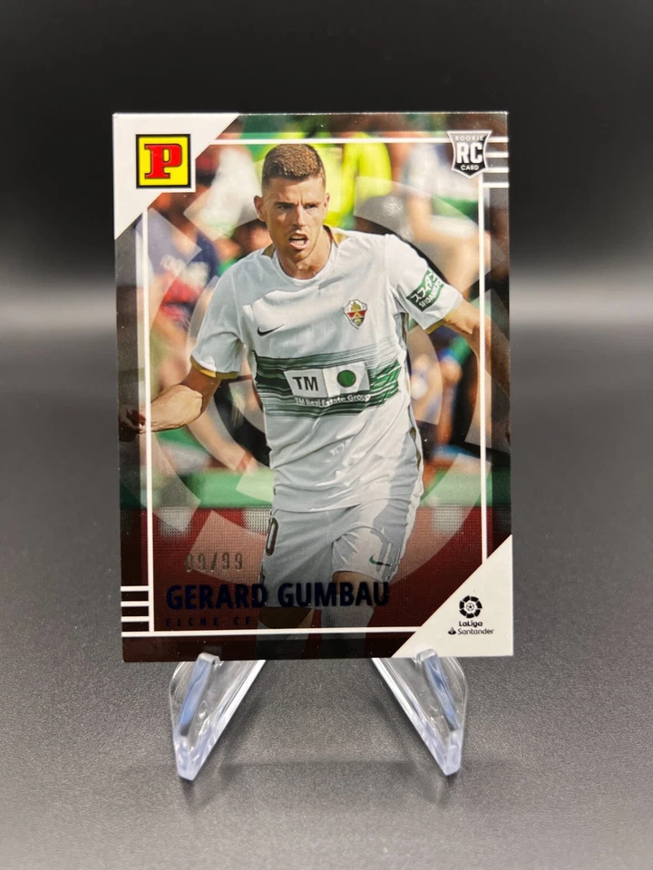 2022 Panini Chronicles La Liga Gerard Gumbau - #34  SP /99 - Image 1 of 2