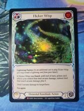 Flicker wisp Rainbow Foil Majestic NM Tales of Aria Flesh and Blood FAB TCG