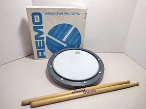 REMU Drum Practice Pad Tunable Model RT8 & JoJo 5A Sticks - Picture 1 of 10