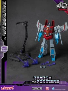 PREORDINE:TRANSFORMERS Generation One AMK PRO Series 19cm Starscream Model Kit - Foto 1 di 18