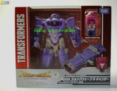 Takaratomy Generations Series Lg24 Shockwave&Cancer Japanese Ver. Action Figure - Image 1 of 4