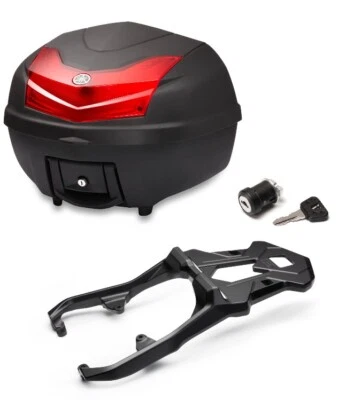 PORTAPACCHI + BAULE 39 ORIGINALE YAMAHA MT07 MT-07 2018 2019 2020 2021 2022 2023 Foto 1 de 2