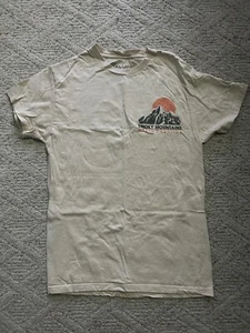 Tolles Smokey Mountains Grafik T-Shirt Herren Medium North Carolina hellbraun - Bild 1 von 19