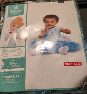 Disney Baby Cinderella Princess Dress Halloween Costume (6-12 Months) NEW - Picture 1 of 5