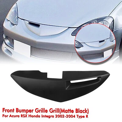 Car Front Bumper Grille Grill For Acura RSX Honda Integra 2002-2004 Type R Matte - Imagem 1 de 4