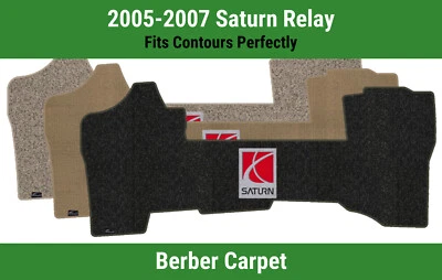Alfombra de primera fila Lloyd Berber para relé Saturn 2005-2007 con logotipo de Saturn Foto 1 de 4