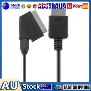 1.8m RGB SCART Cable Game Console Cable TV AV Cable for PS PS2 PS3 Game Consoles - Picture 1 of 5