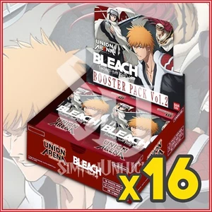 UNION ARENA TCG BLEACH Thousand-Year Blood War Vol.2 Booster Box Case - Picture 1 of 2