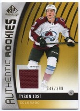 2017-18 SP Game Used Gold GU Jersey Pick Any Complete Your Set