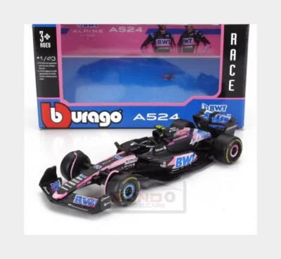 1:43 BURAGO Alpine F1 A524 #10 Season 2024 Pierre Gasly BU38219-G - Immagine 1 di 2